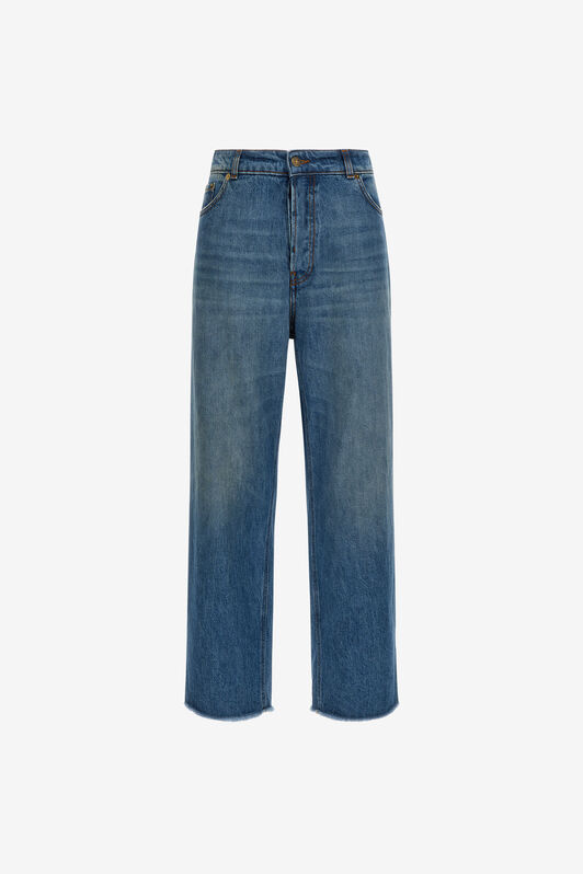RC Wide leg jeans Dark blue SKJ206-VT001