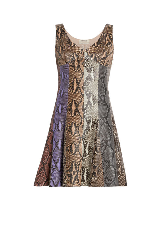 RC Snakeprint leather dress RC Snakeprint leather dress MULTICOLOR IQP102-UB001