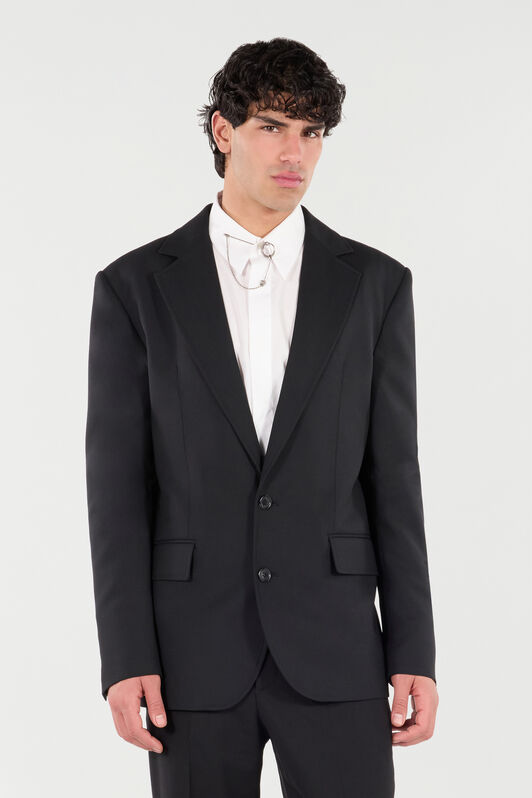RC Virgin Wool Jacket Black VRT405-VW003