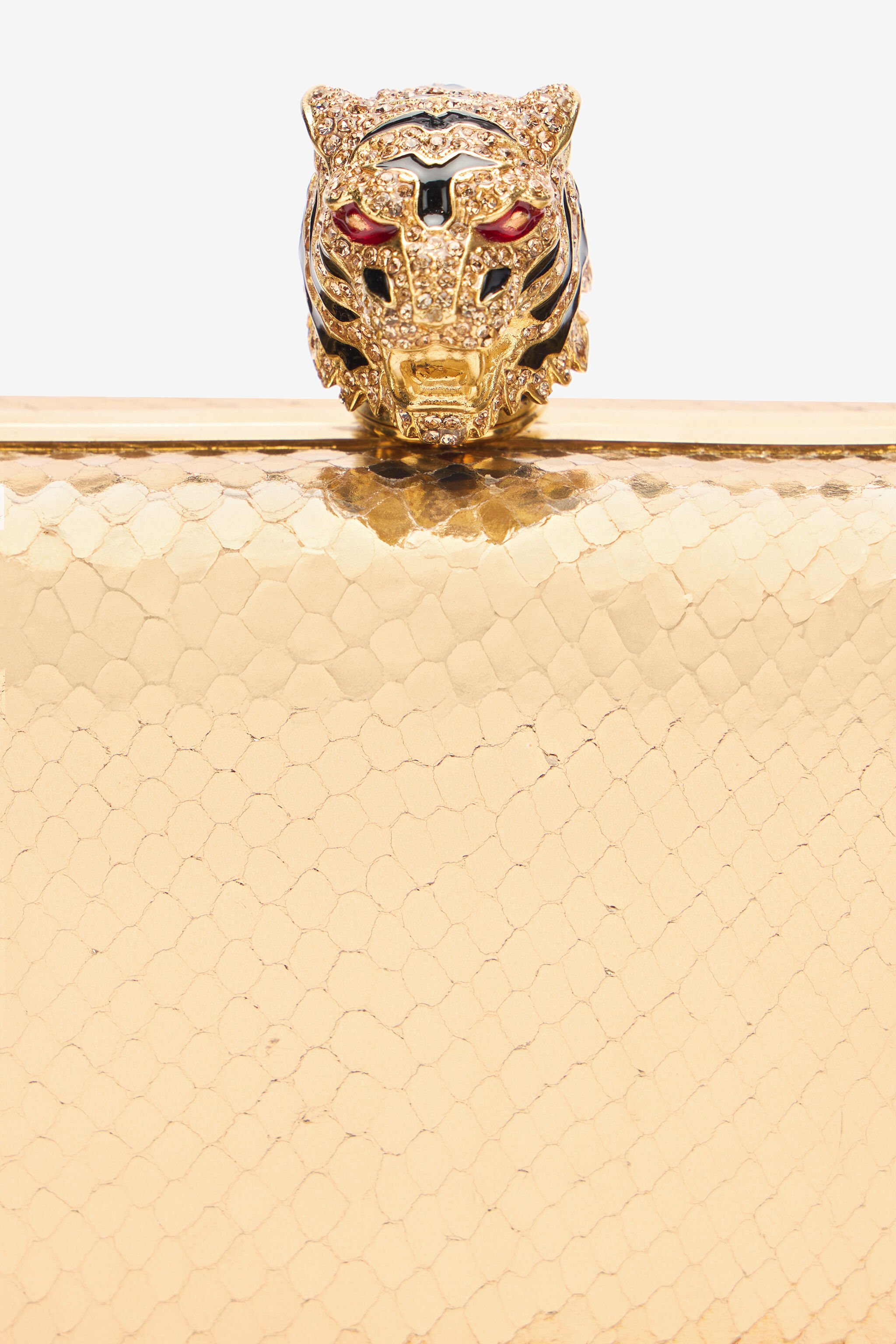 RC Tiger Leather Clutch Gold UKB014-PZ579