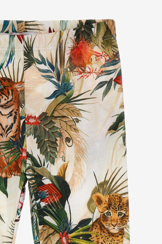 JU Jungle Skin print pants Green SJT249-JFI95