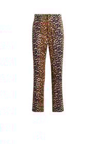 RC Pantalon à imprimé Double Leo FUDGE/BLACK KNT204-7MU32