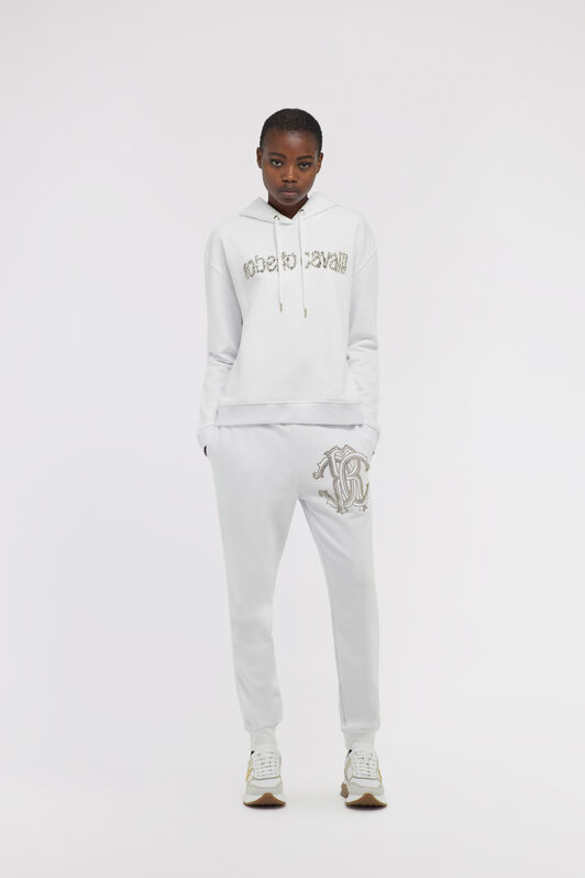 RC Sweatshirt with Logo White NOT68C-CF052