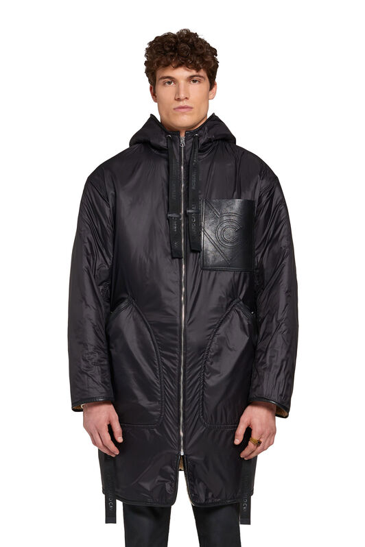 RC Reversible Lacon shearling parka CAMEL/IVORY JNP530-ZR002