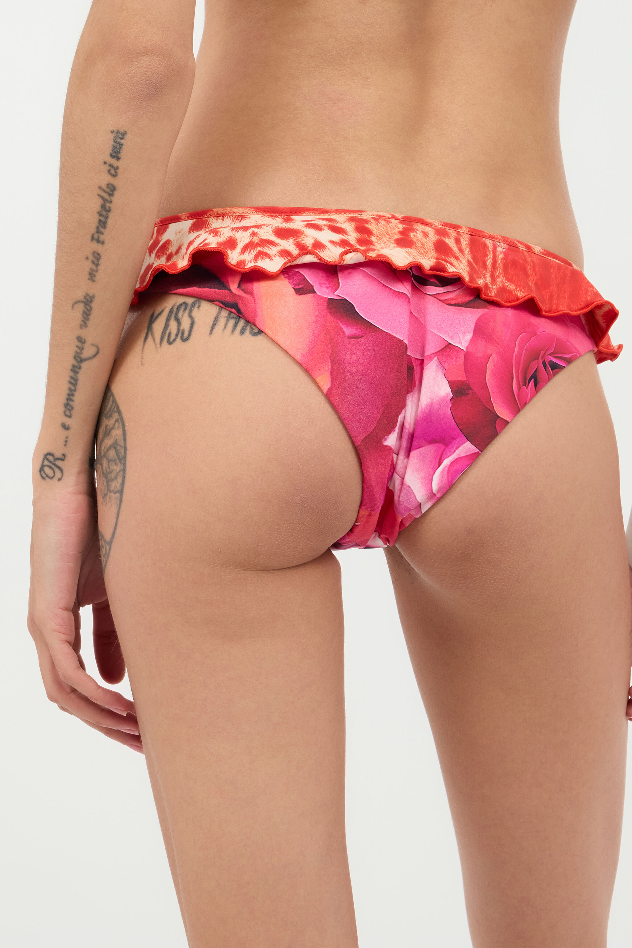 RC Trikini Garden Rose Und Cheetah Skin Fuchsia UKW008-HVN75