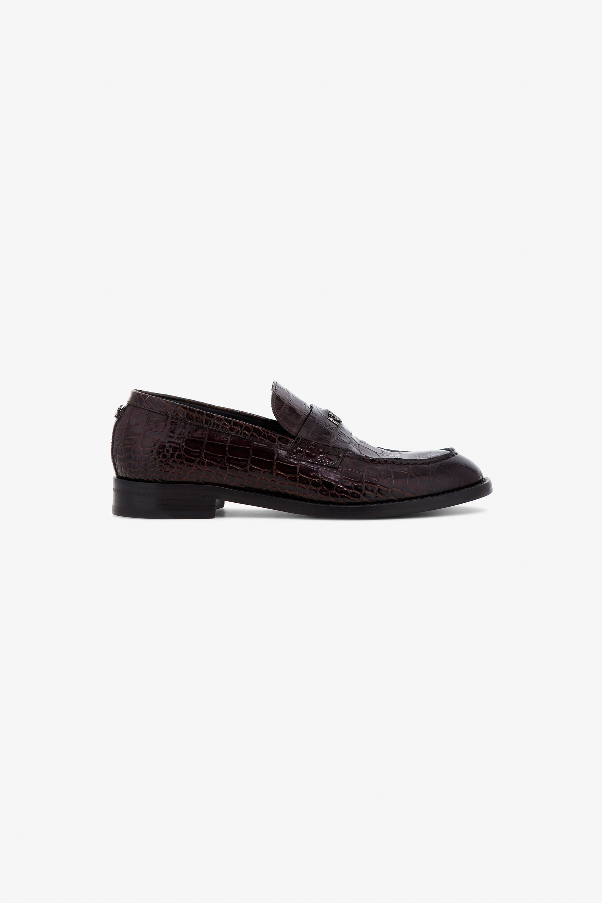 RC Mocassini in Pelle Marrone scuro TRS021-PZA91