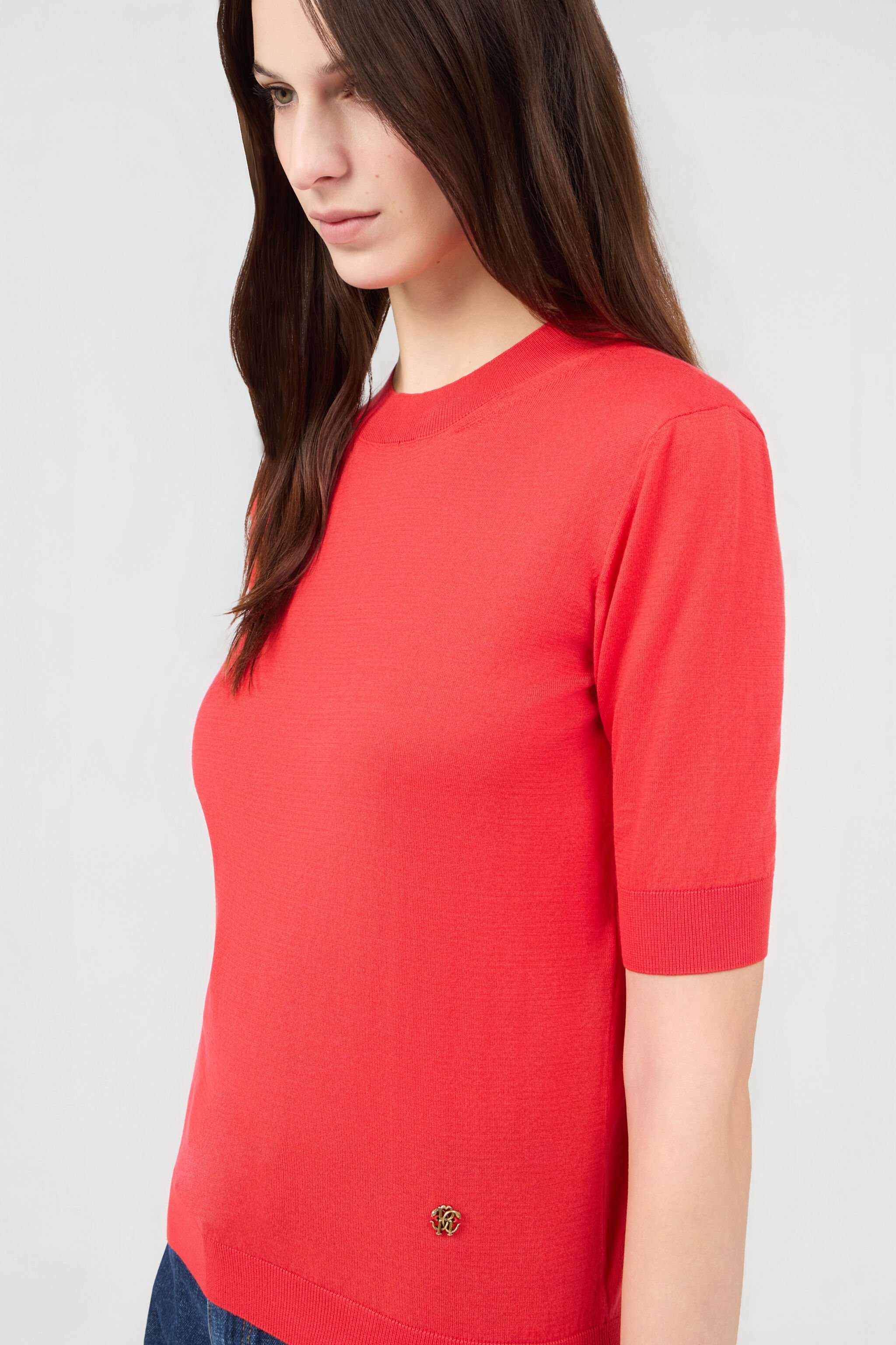 RC Coral Sweater CORAL RED WQM610-WH003