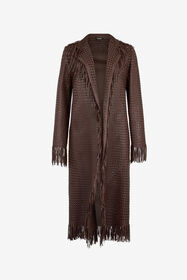 ${brand} Woman Leather Coat ${colorDescription} ${masterID}
