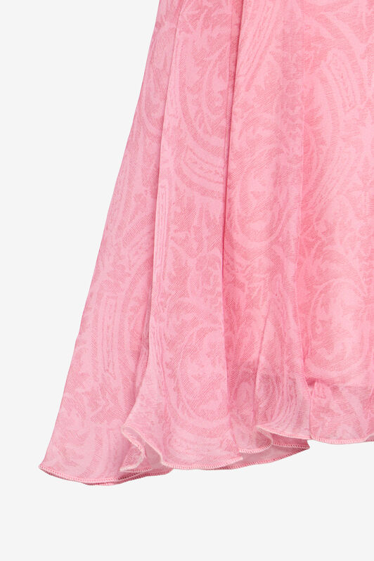 JU Baby Pink Dress with Floral Print BABY ROSE VJT114-2NP28