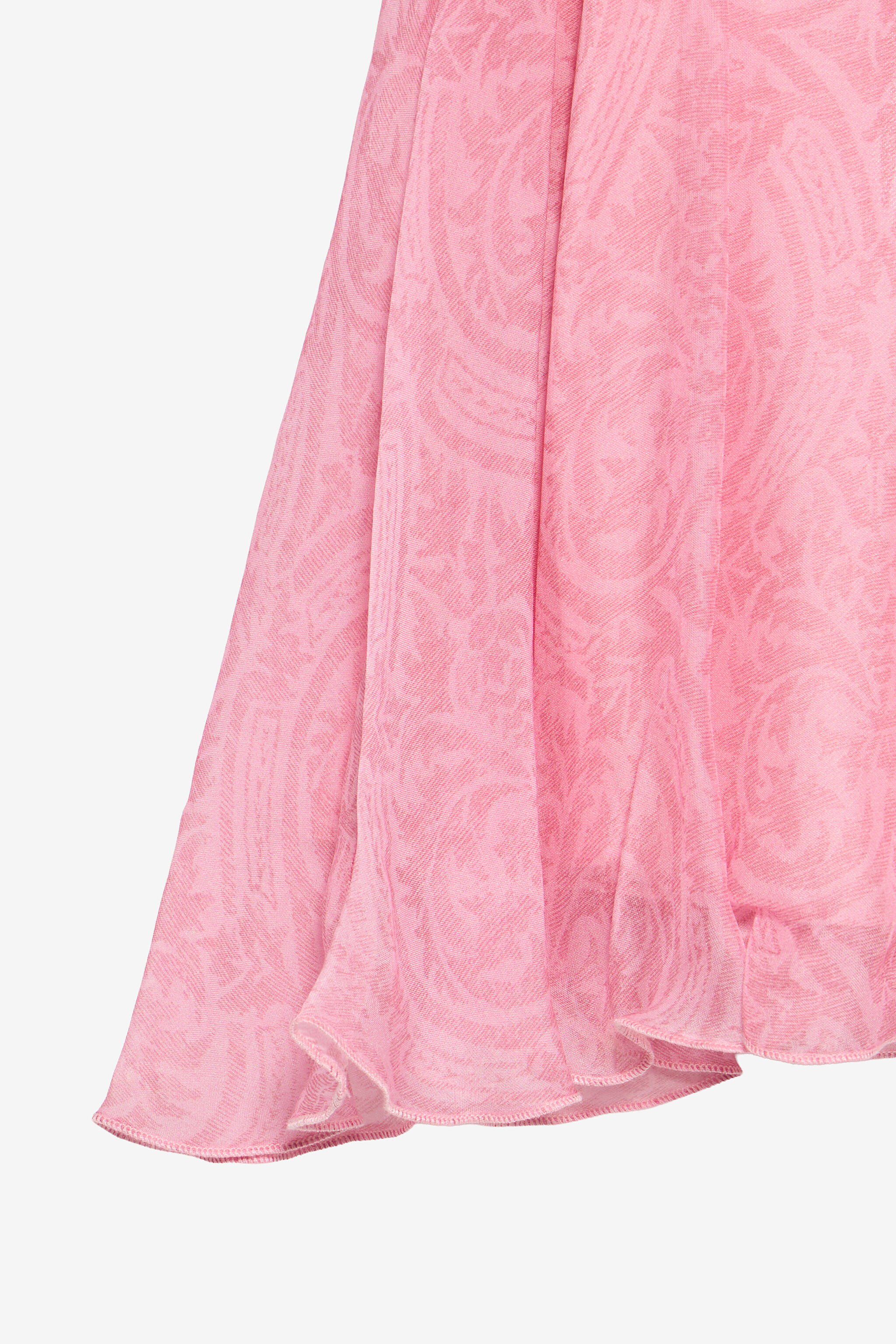 JU Baby Pink Dress with Floral Print BABY ROSE VJT114-2NP28
