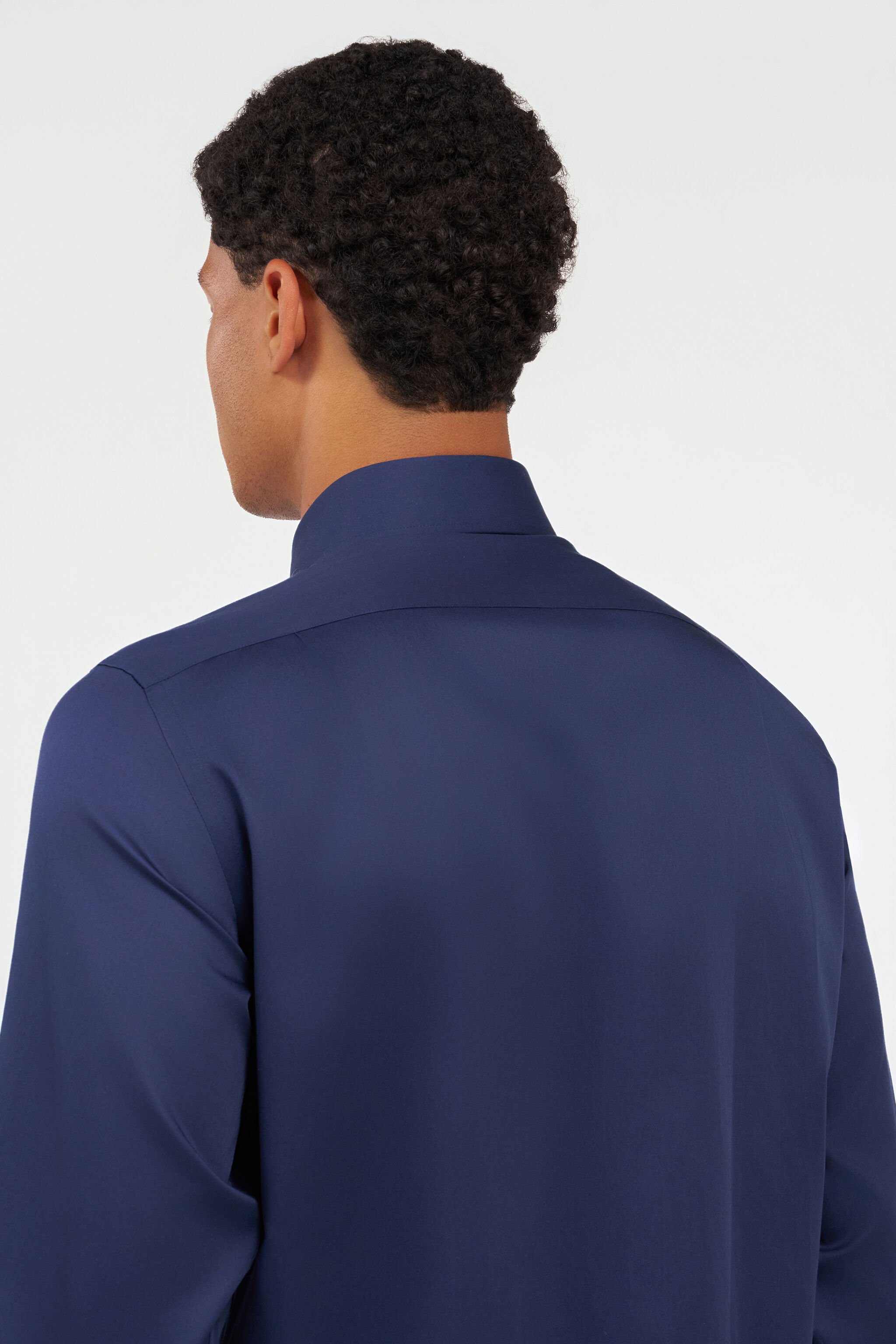 RC Navy Blue Shirt with Monogram RC NAVY QOT70G-RD054