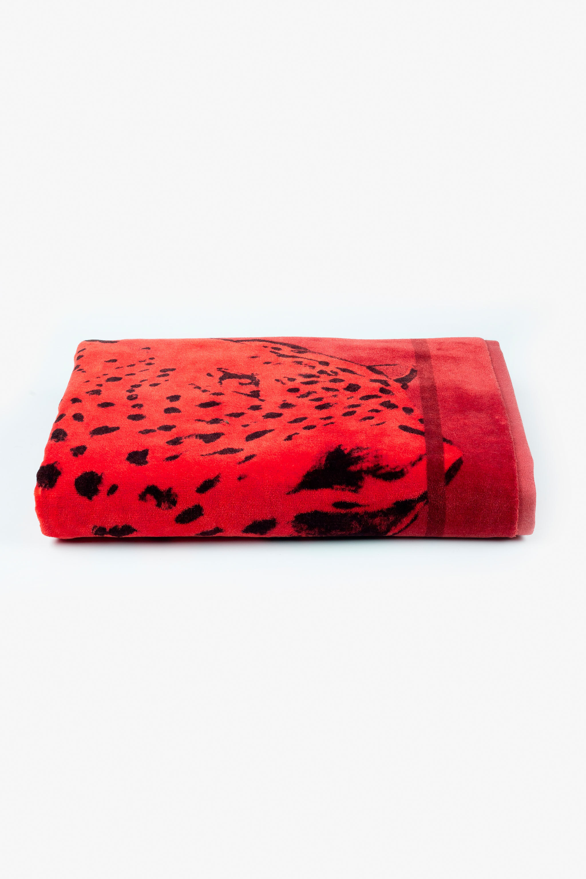 HO Big Cat Print Beach Towel STRAWBERRX UALH03-IH004