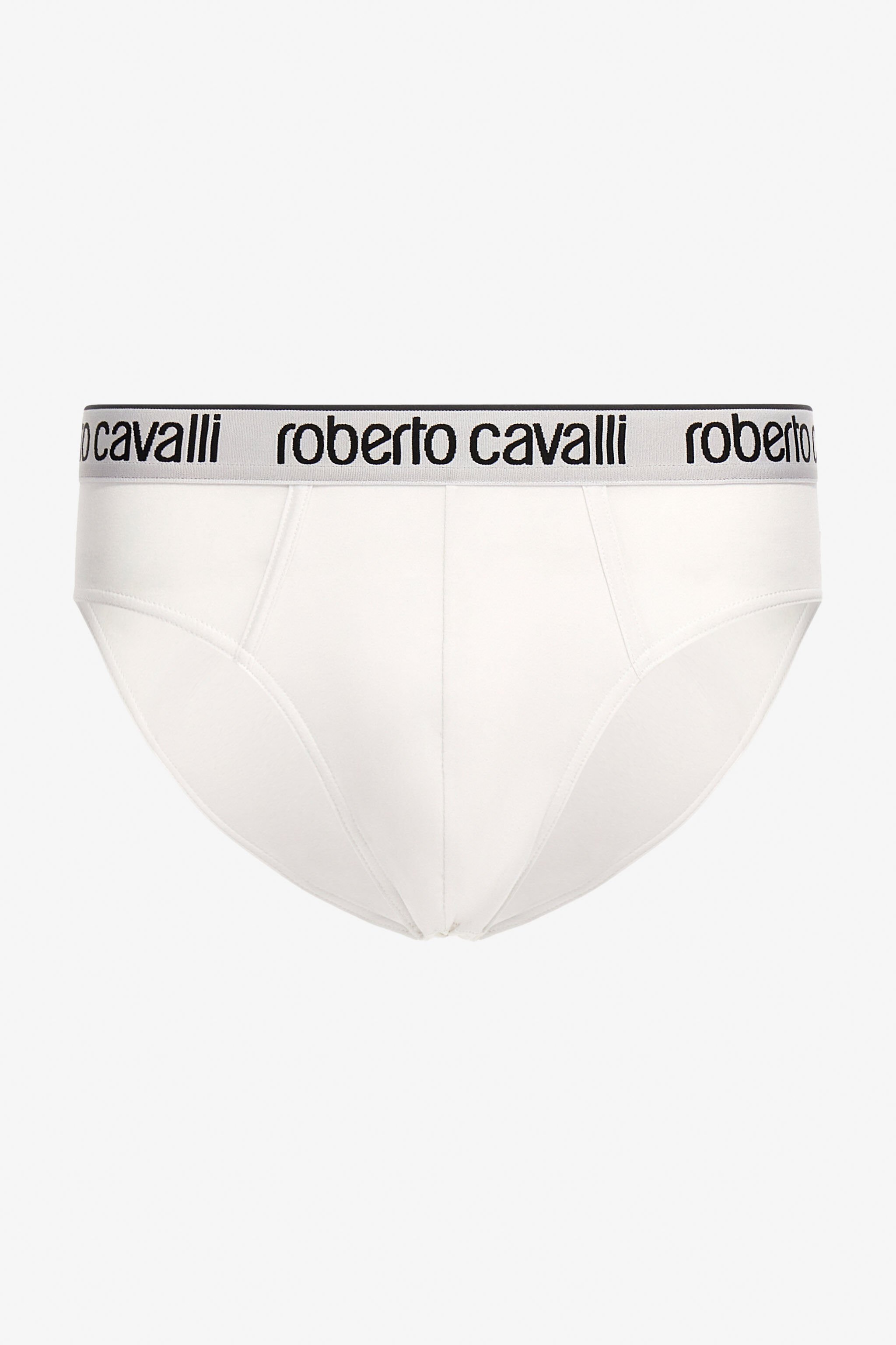 RC Roberto Cavalli Logo Slip Weiß TRO01A-JJ016