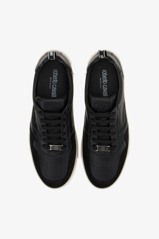 RC Sneakers with Logo Schwarz NOS00B-PNO01