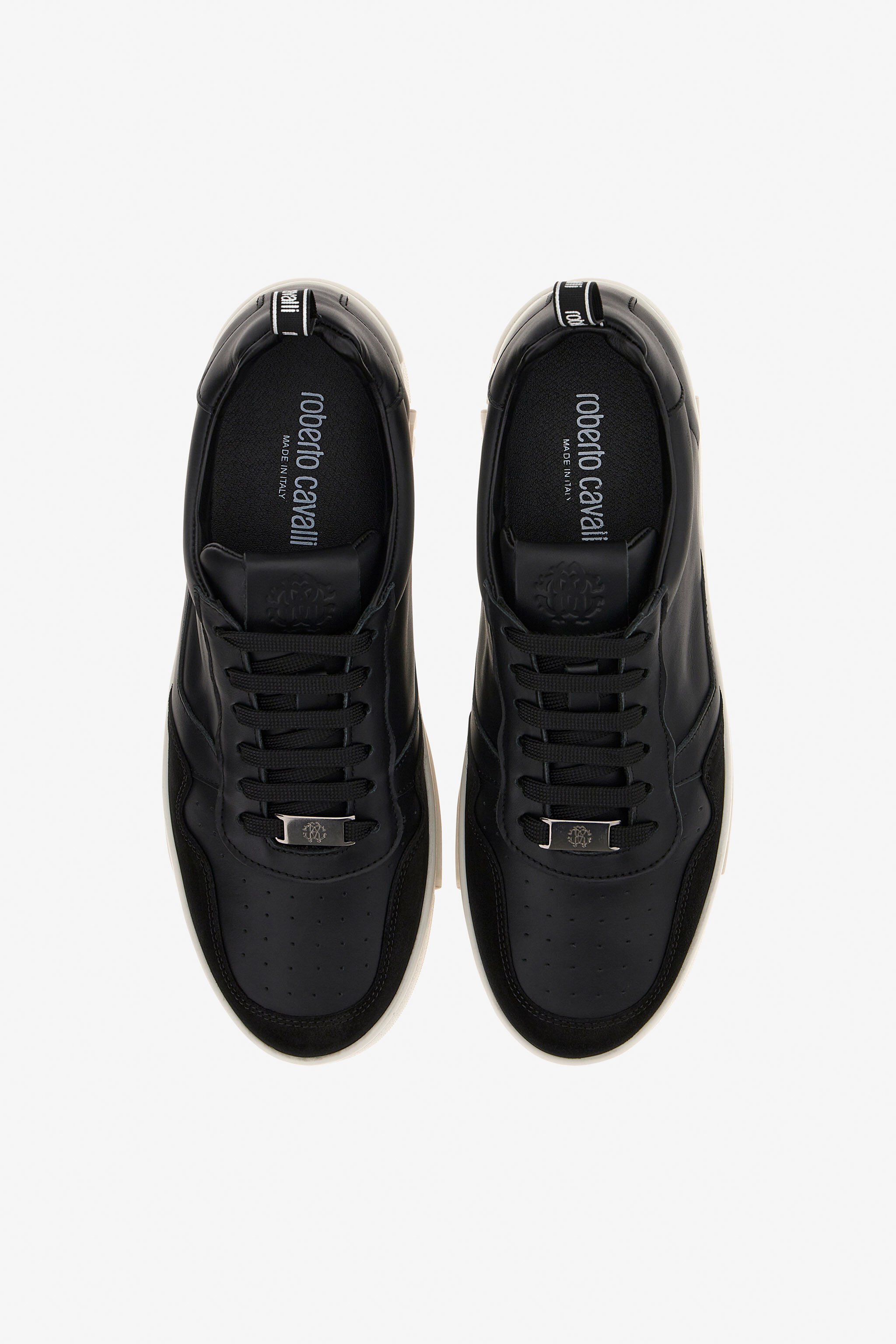 RC Sneakers with Logo Schwarz NOS00B-PNO01