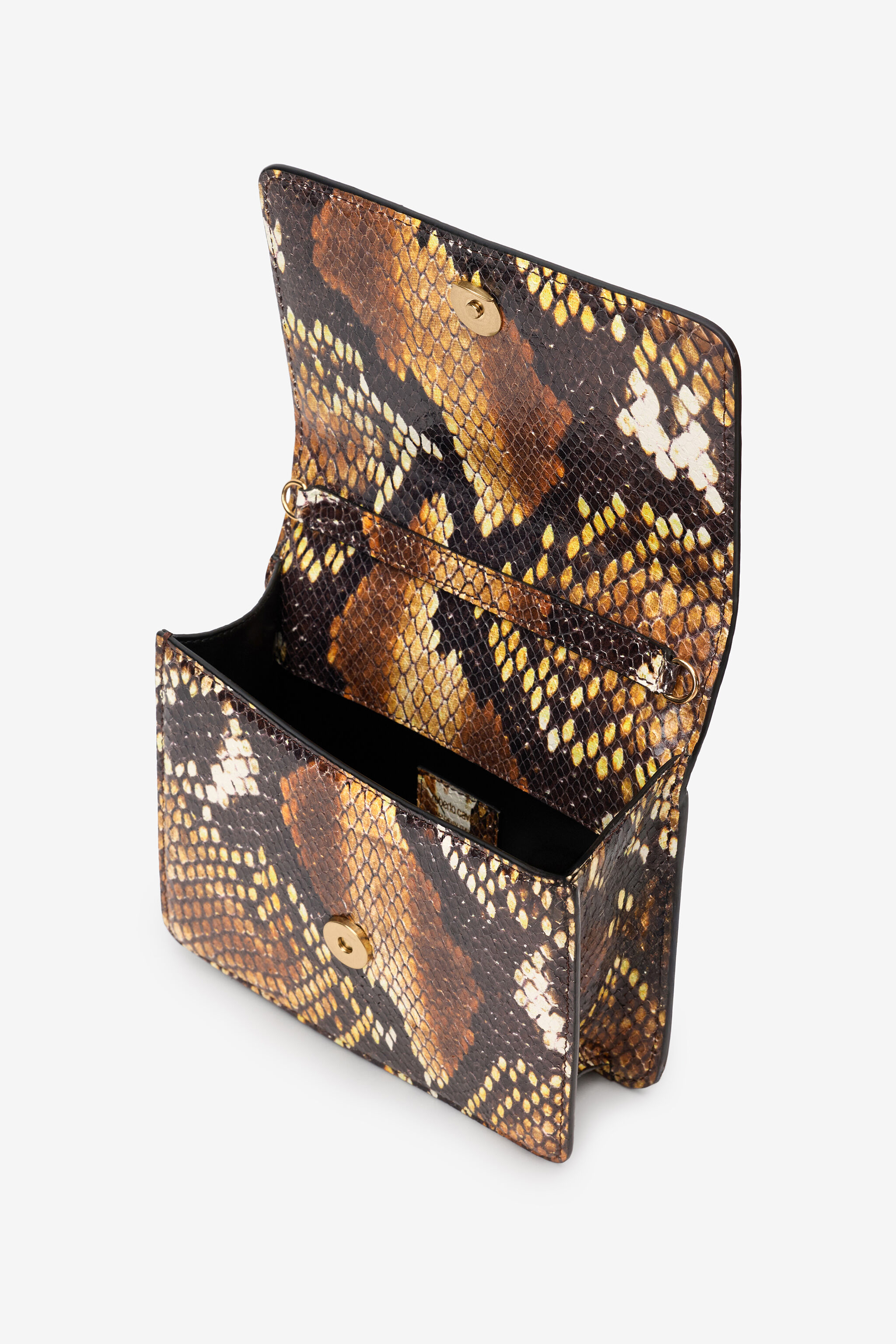 RC Medium Roar  Bag PYTHON PRINT BROWN SKB023-PN053