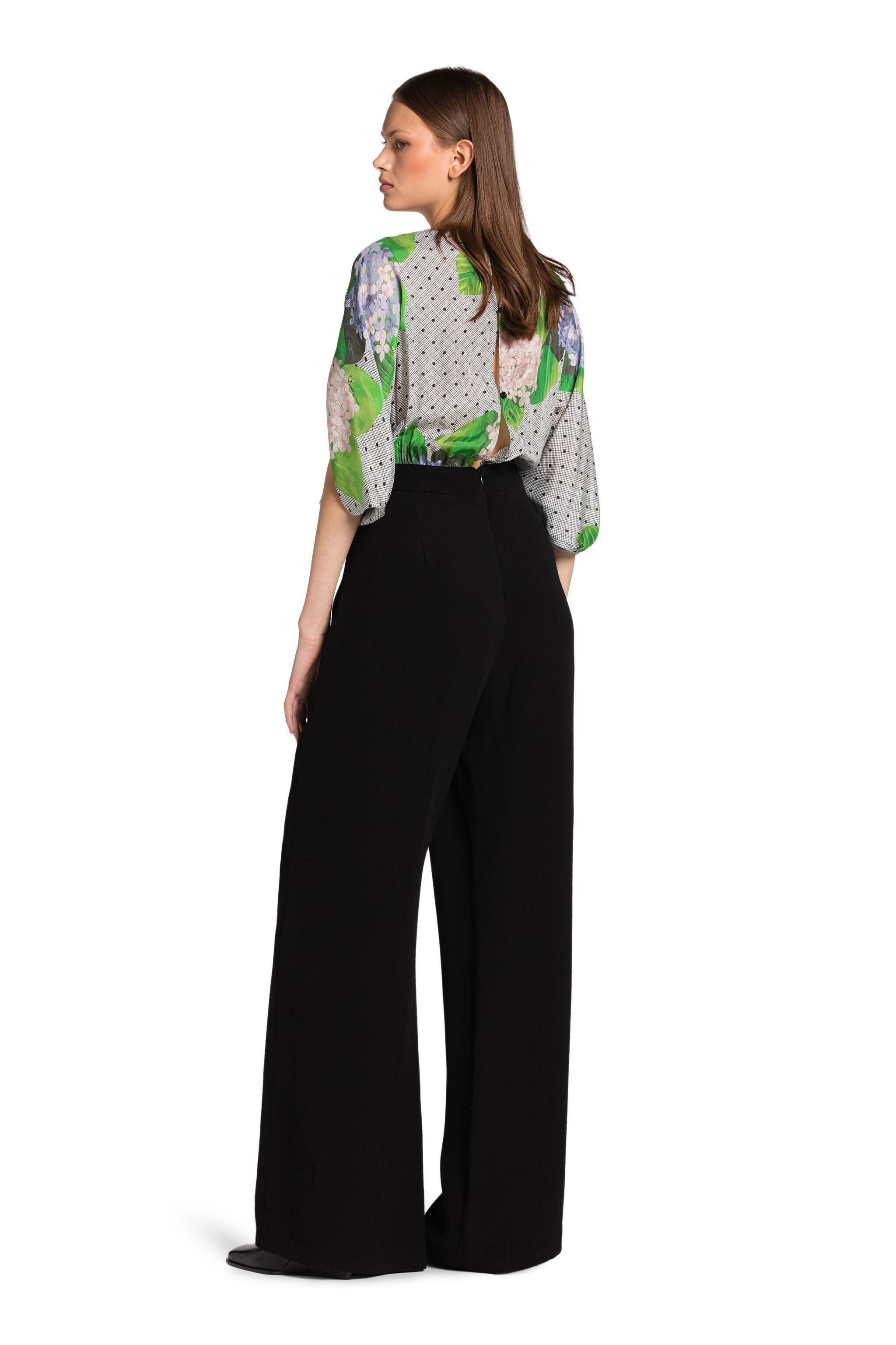 CL Floral And Polka Dot-Print Jumpsuit NERO GXLWAE-IWAZR