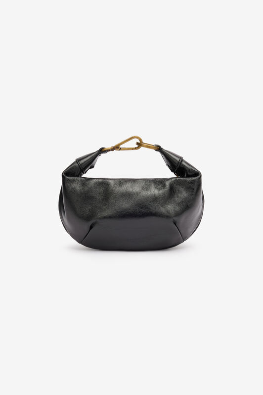RC Borsa Hobo Con Monogram Mirror Snake Nero POB00A-PZ296