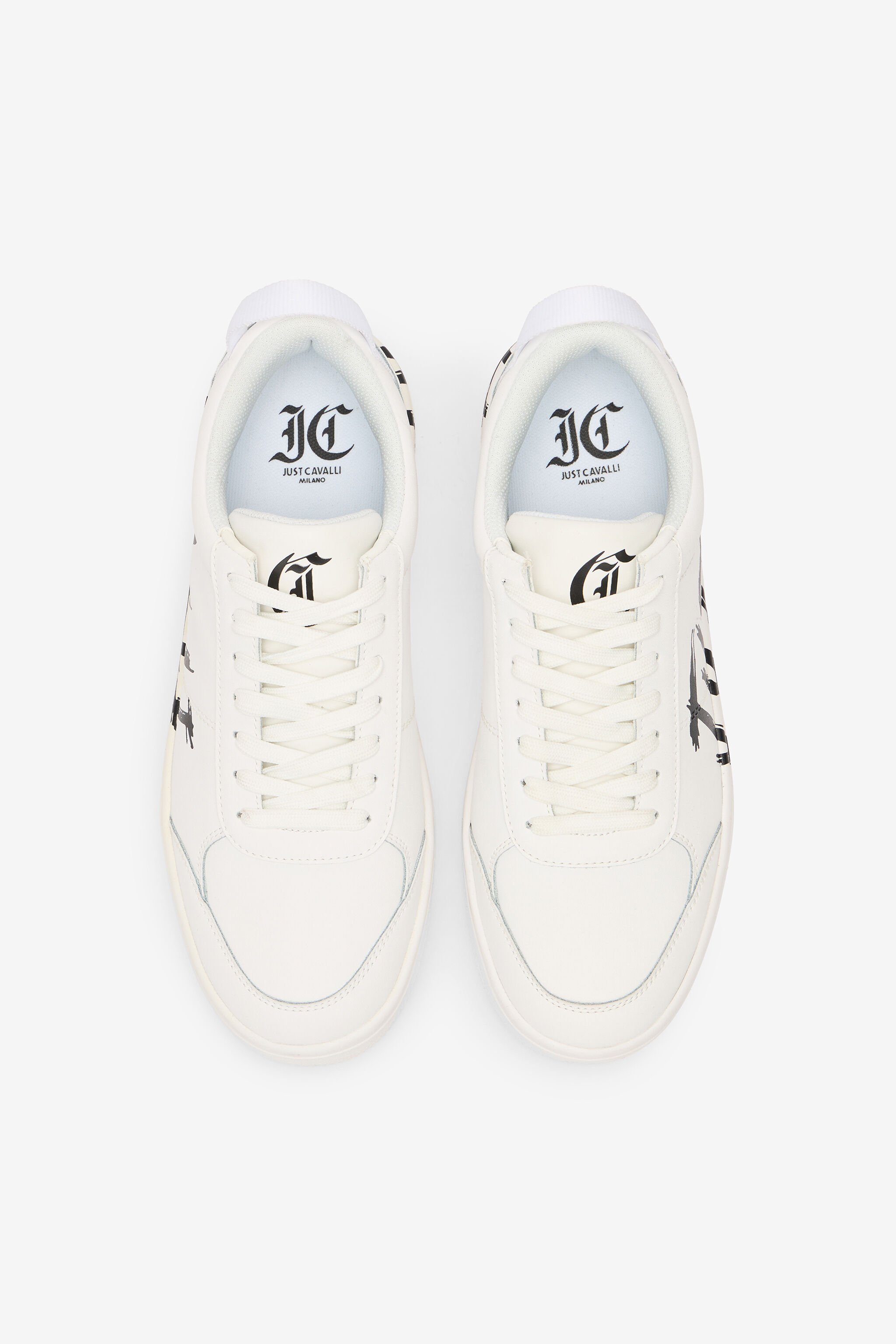 JC Zapatillas Con Logotipo Grafiti Blanco UFS022-UF297