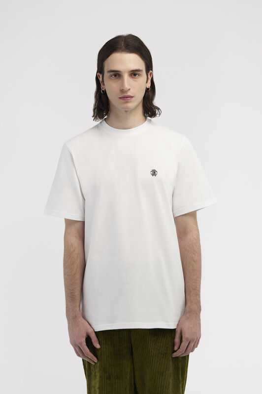 RC T-shirt with Monogram RC Weiß SRT61A-JD060