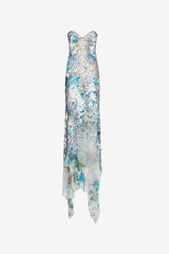 ${brand} Mermaid Estampado Vestido Maxi ${colorDescription} ${masterID}