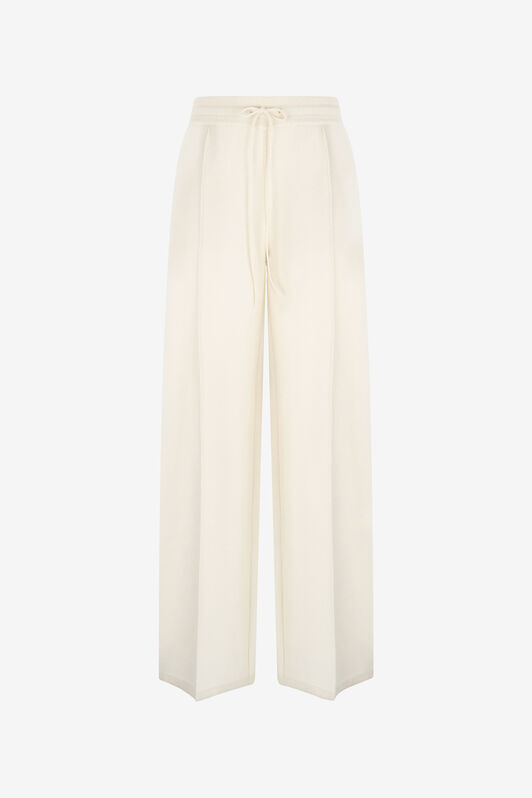 RC Drawstring trousers Ivory TKM200-MA133