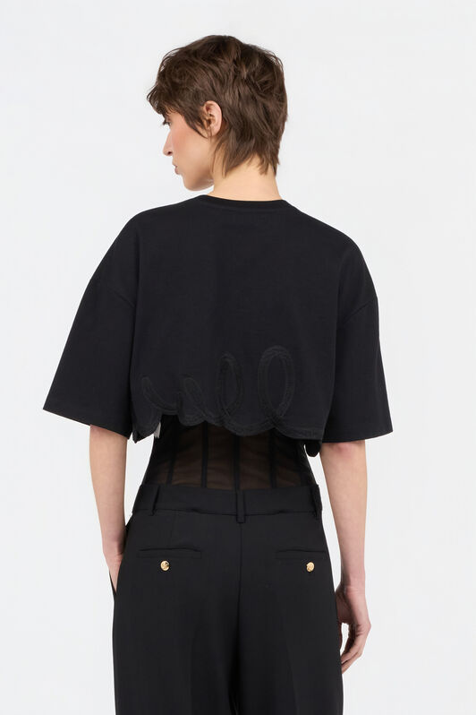 JC Camiseta Negra BLACK WFT205-WF587