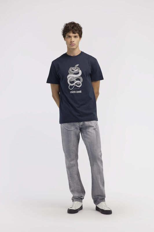 RC T-shirt with Snake print RC T-shirt with Snake print Dark blue NOT60S-JD060