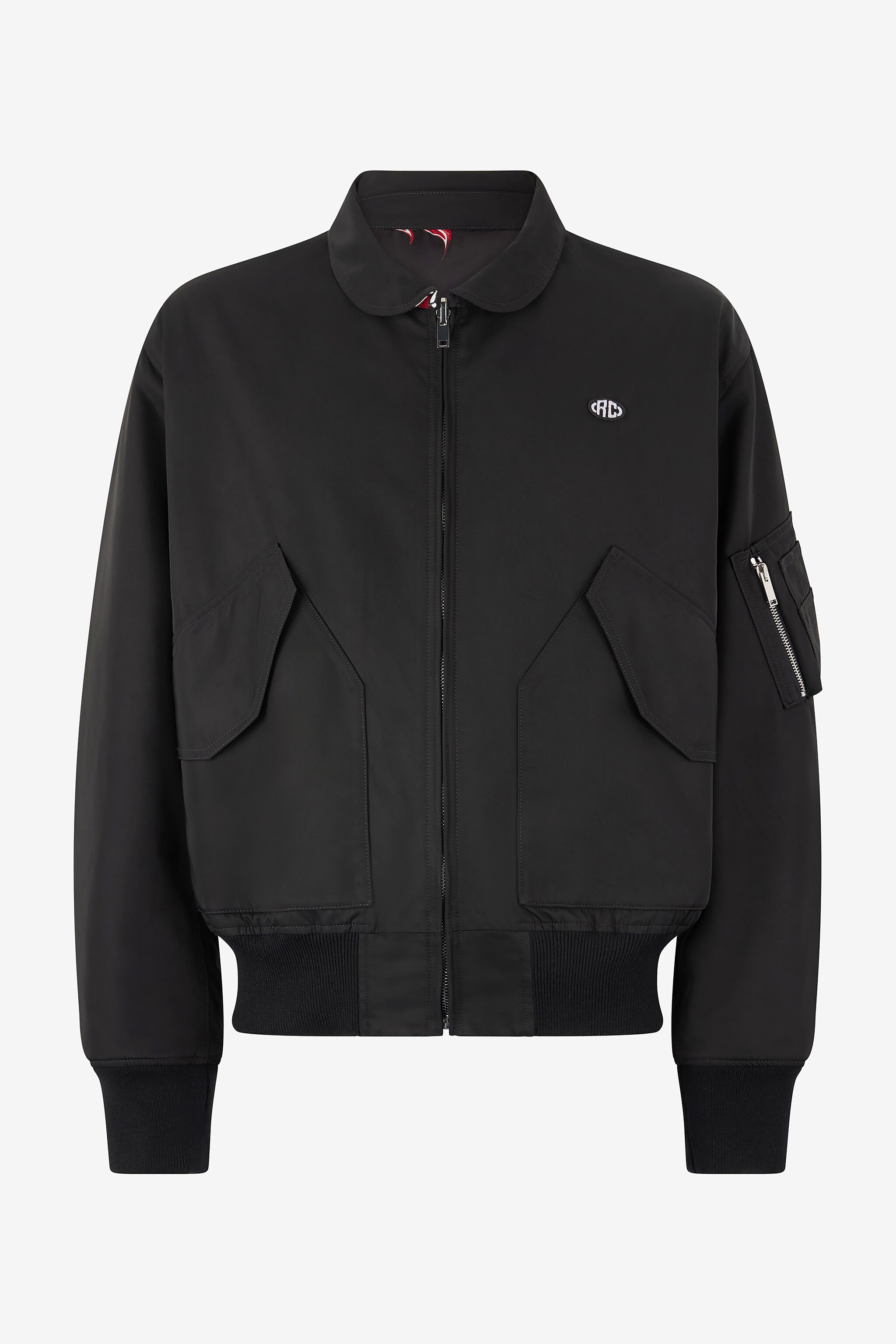 RC Reversible Bomber Jacket with Dragon Black VNT473-SB064