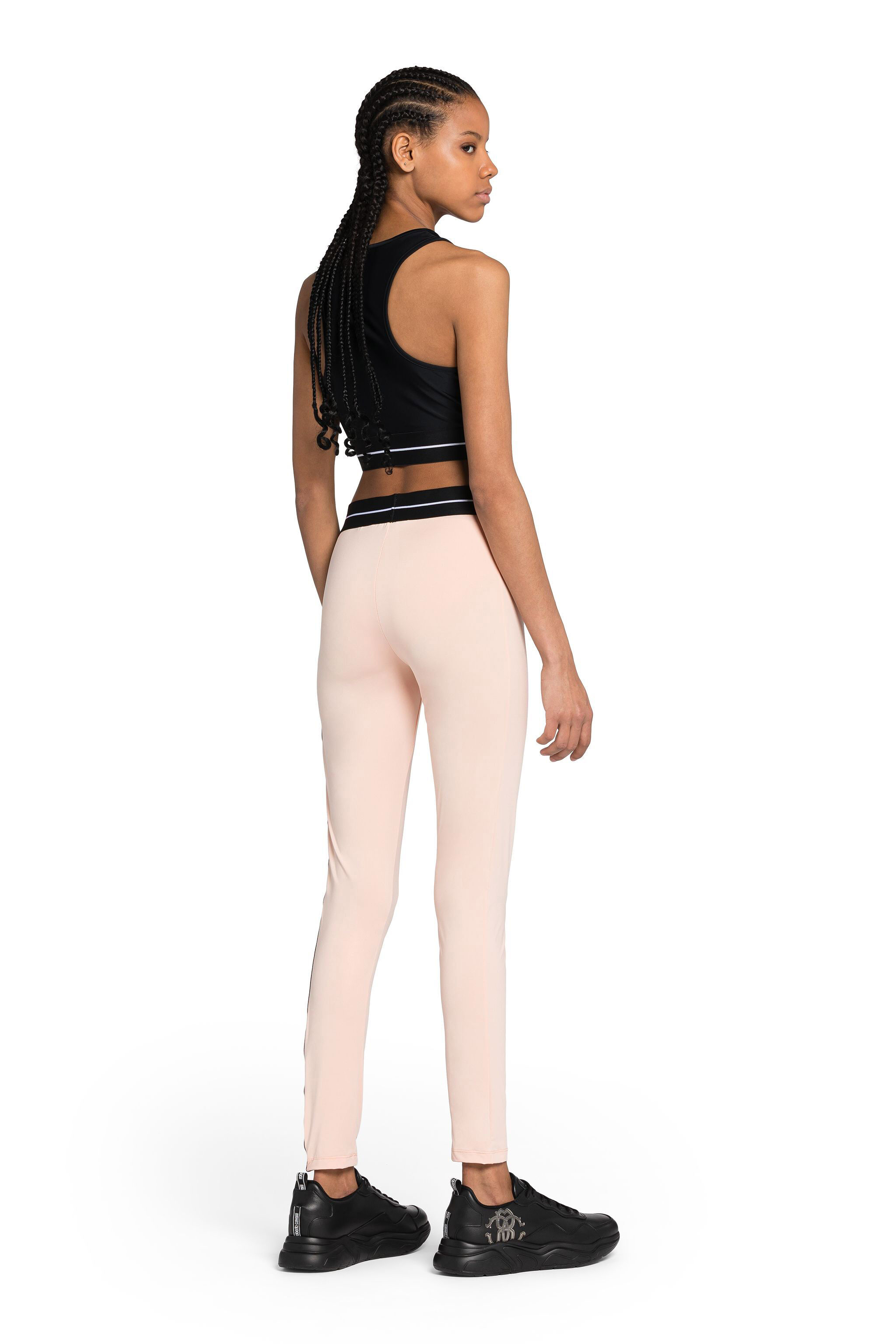 RC Logo-Stripe Leggings Rosa IST25B-LL008