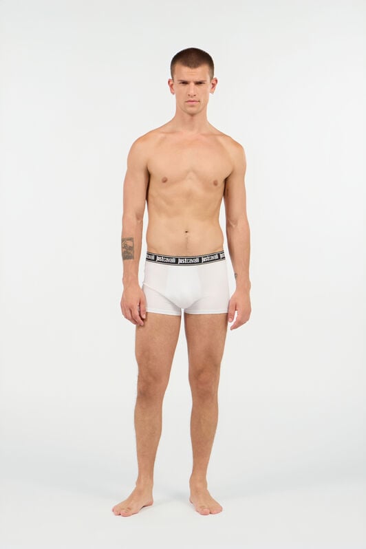 JC Boxers With Branded Band WHITE UFU002-UF094