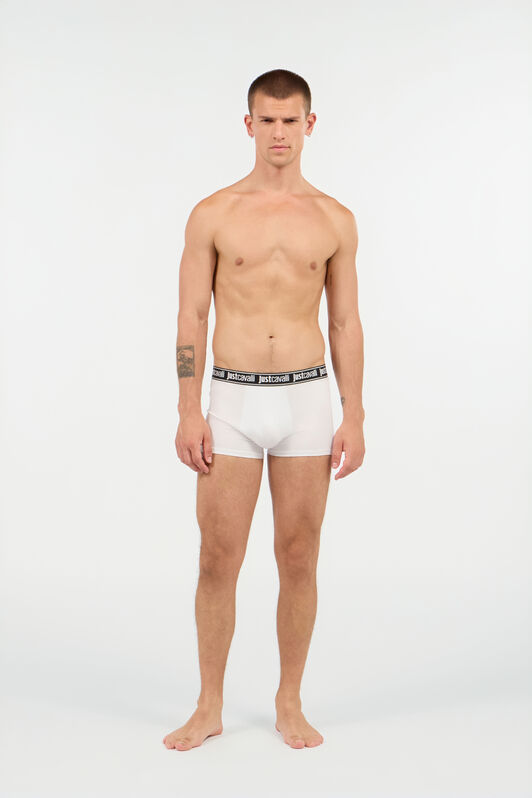 JC Boxers With Branded Band JC Boxers With Branded Band WHITE UFU002-UF094