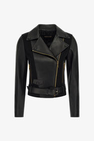 ${brand} Leather biker Jacket ${colorDescription} ${masterID}