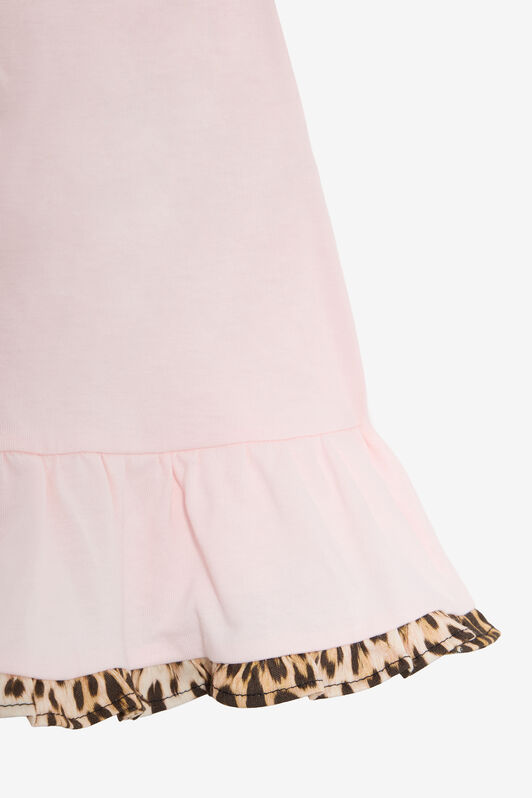 JU Abito Rosa Baby Con Inserti Jaguar Skin JU Abito Rosa Baby Con Inserti Jaguar Skin BABY ROSE VJT108-JD001