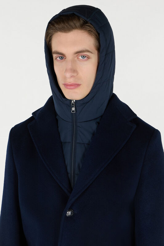 RC Cappotto Con Inserto Interno Imbottito Blu scuro OOT50D-WH016