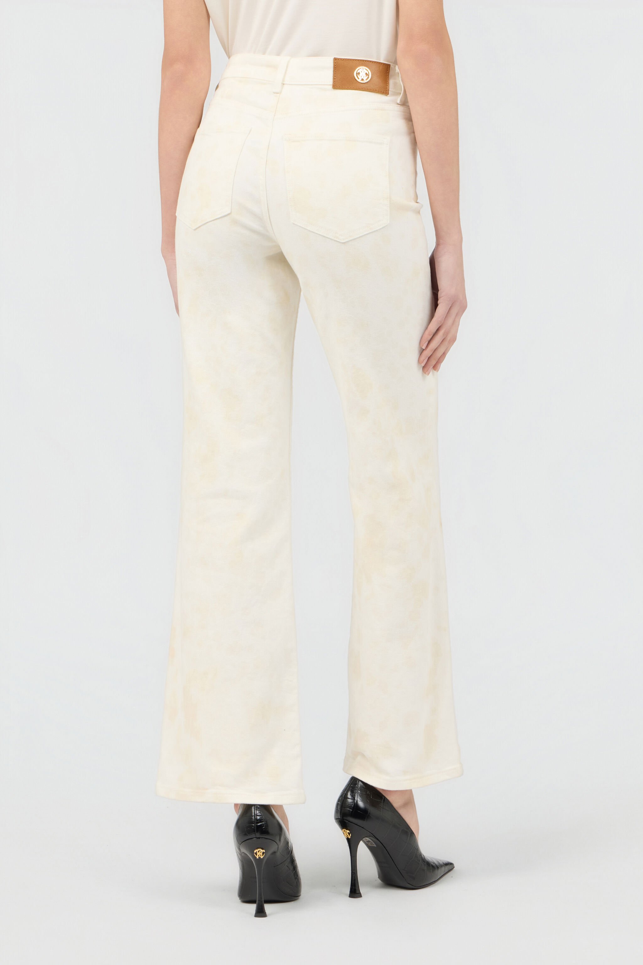 RC Beige Denim Jeans IVORY SOJ20I-DL008
