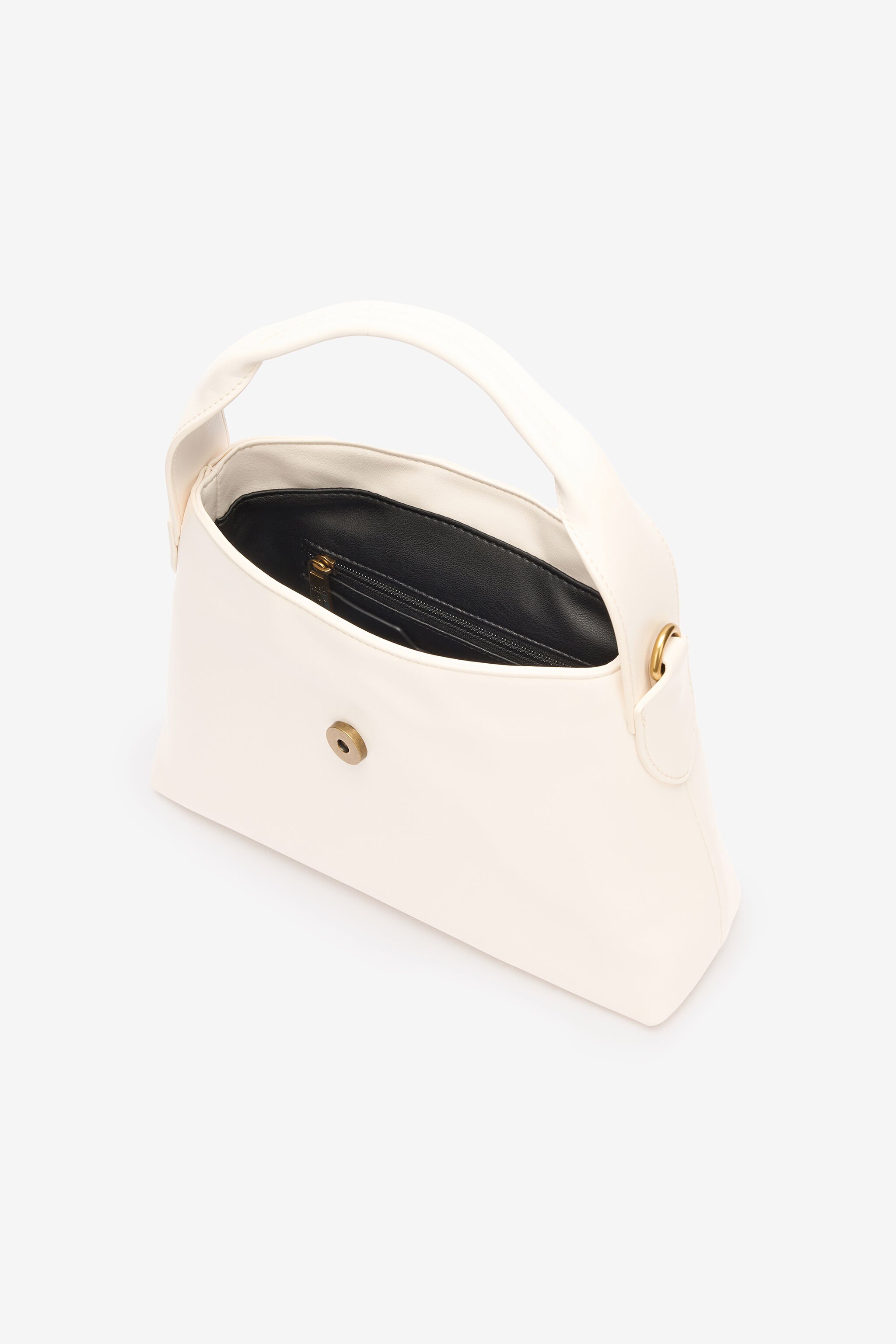 JC Trapeze Bag With Logo WHITE UFB025-UF394
