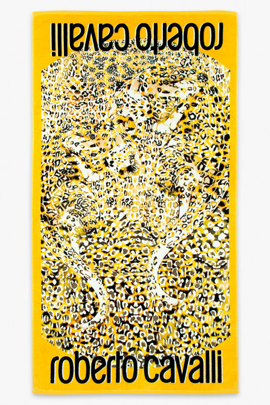 HO Leo Camouflage Print Beach Towel YELLOW UALH05-IH006