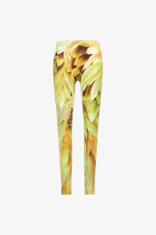 RC Plumage print Leggings RC Plumage print Leggings Hellgrün SWT20A-LNL71