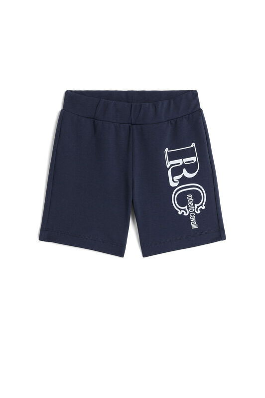 JU Logo-print shorts ENSIGN BLUE/BABYBLUE MJT20D-CF042