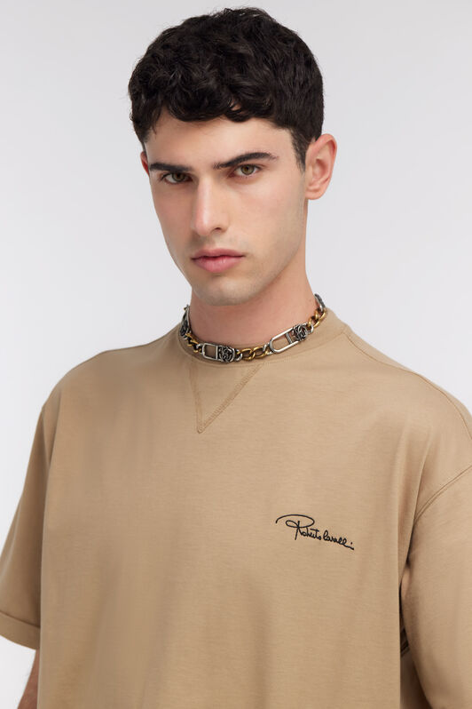 RC Signature T-shirt Light Brown SRT62A-JD060