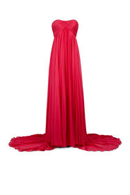 ${brand} Strapless Silk Maxi Dress ${colorDescription} ${masterID}
