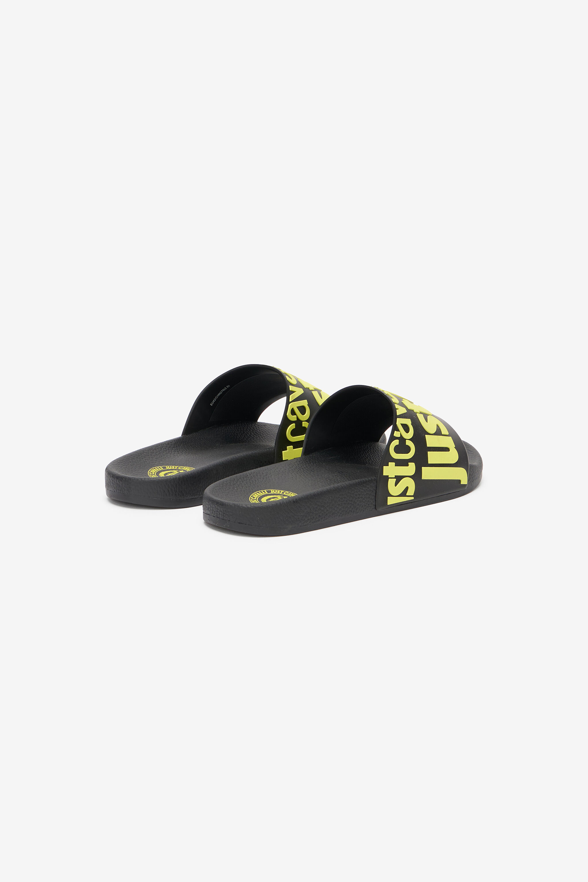 JC Sliders With Lettering Light green/Black UFS027-UF302