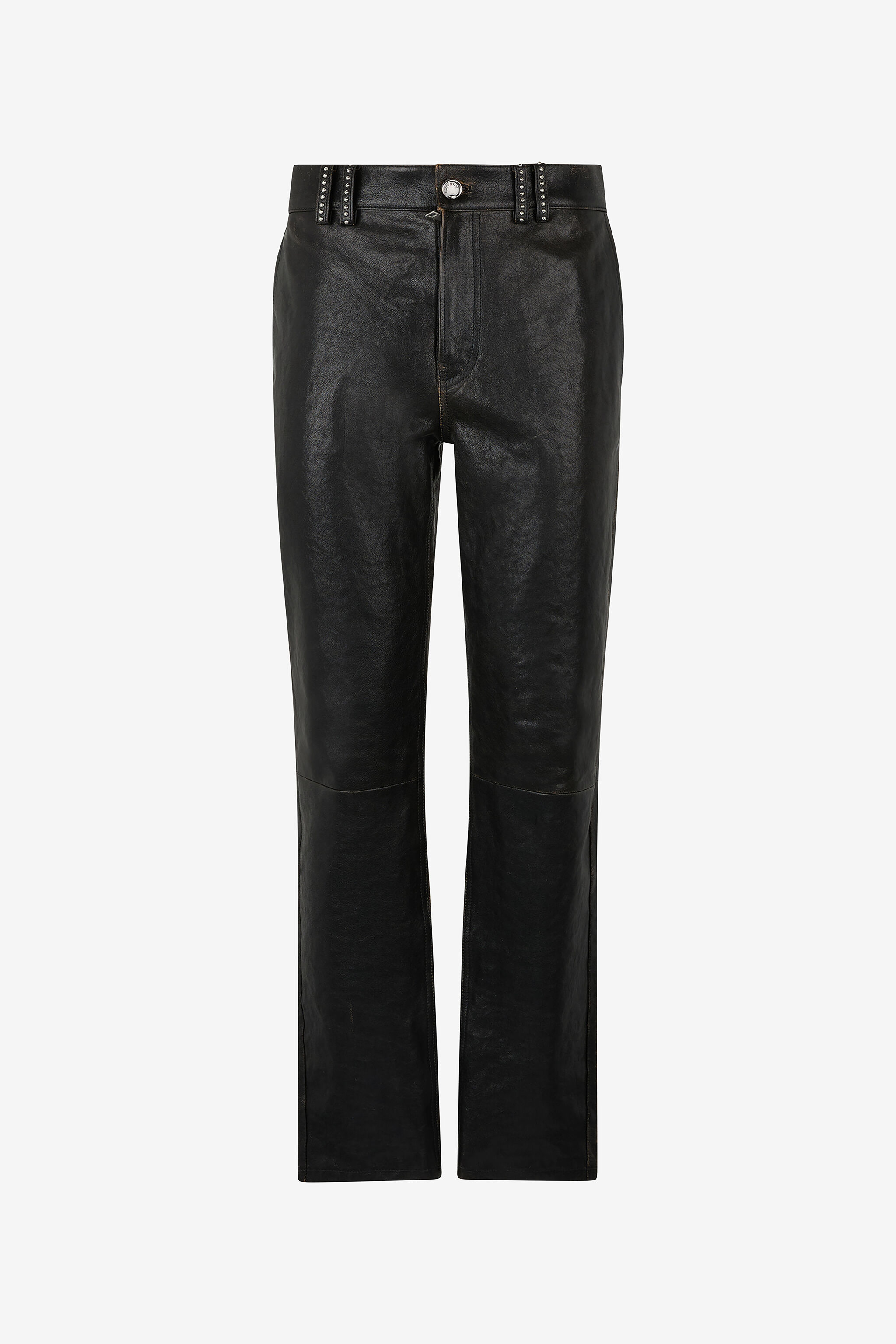 RC Genuine Leather Pants Black VRP200-PG016