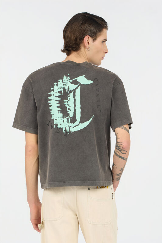 JC T-shirt Nera con Grafica Tiger Palm JC T-shirt Nera con Grafica Tiger Palm BLACK WFT057-WF087