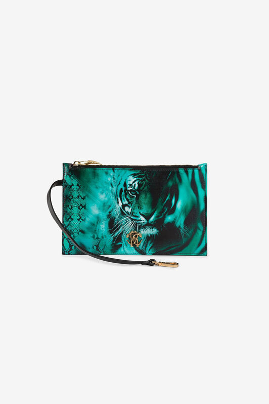 RC Pochette con stampe Tiger e Python RC Pochette con stampe Tiger e Python TIGER/PYTHON PISCINA PKA006-PFG10
