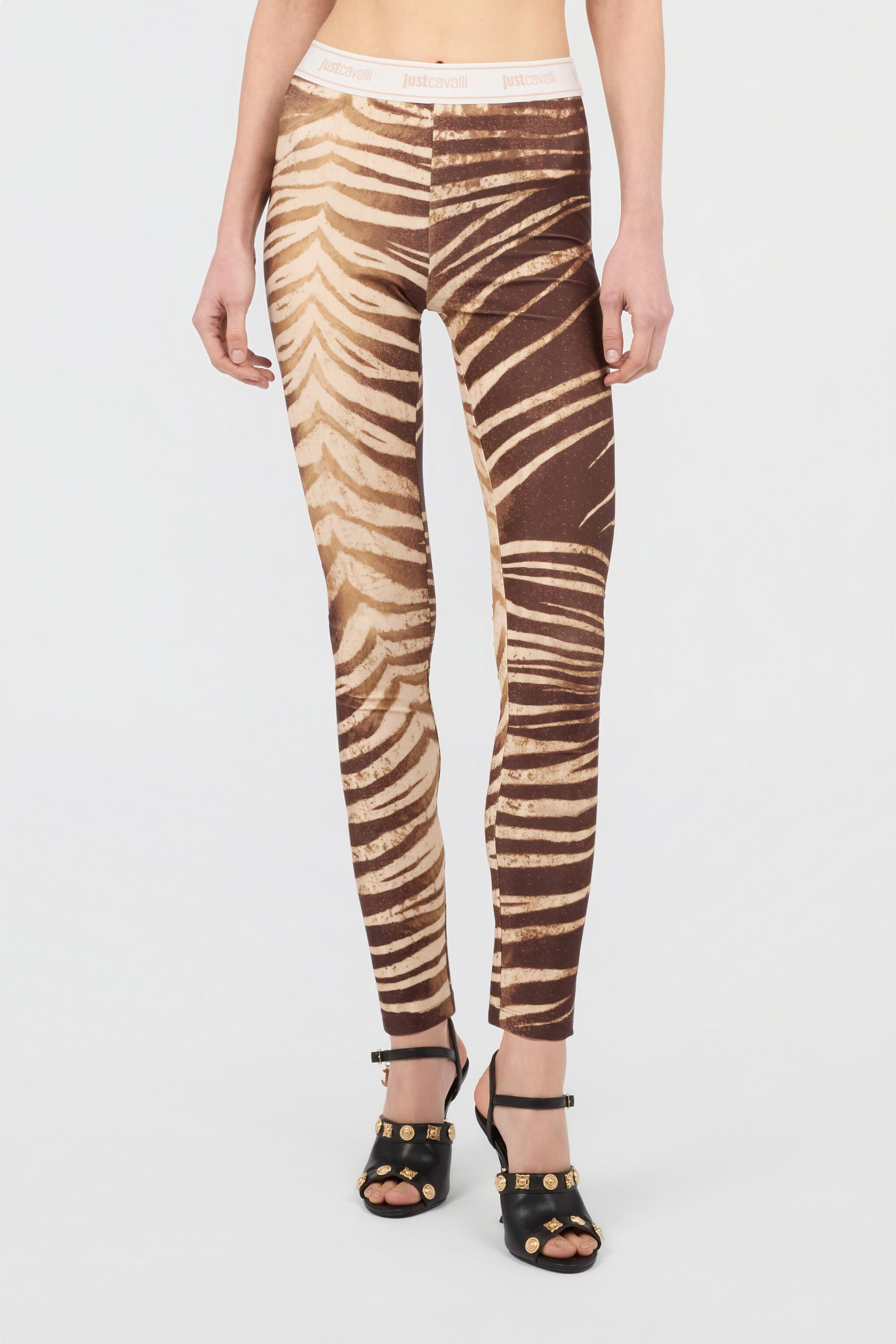 JC Natural Barb Print Leggings SABBIA WFS110-WF536