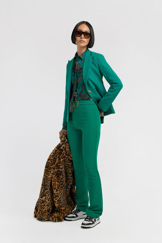 JC Just Cavalli Pants Green TFT087-TF117