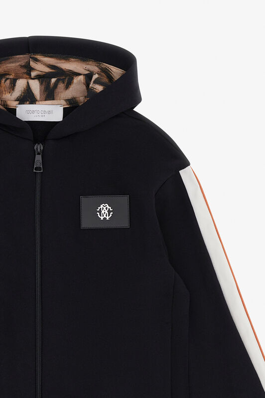 JU RC Logo Sweatshirt Black TJT66R-CF050
