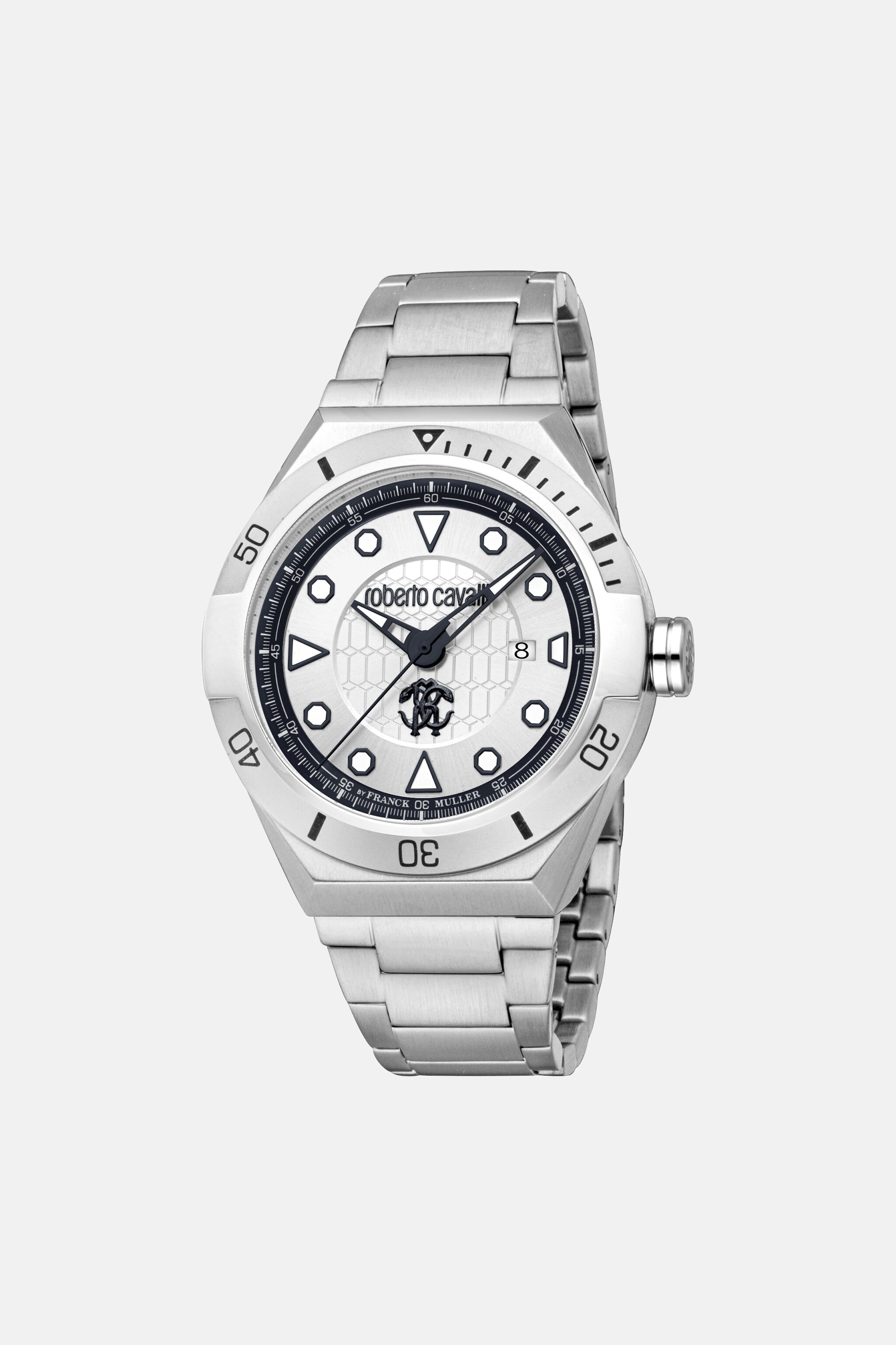 RC Montre homme Roberto Cavalli by Franck Muller Argent TALG04-IG234